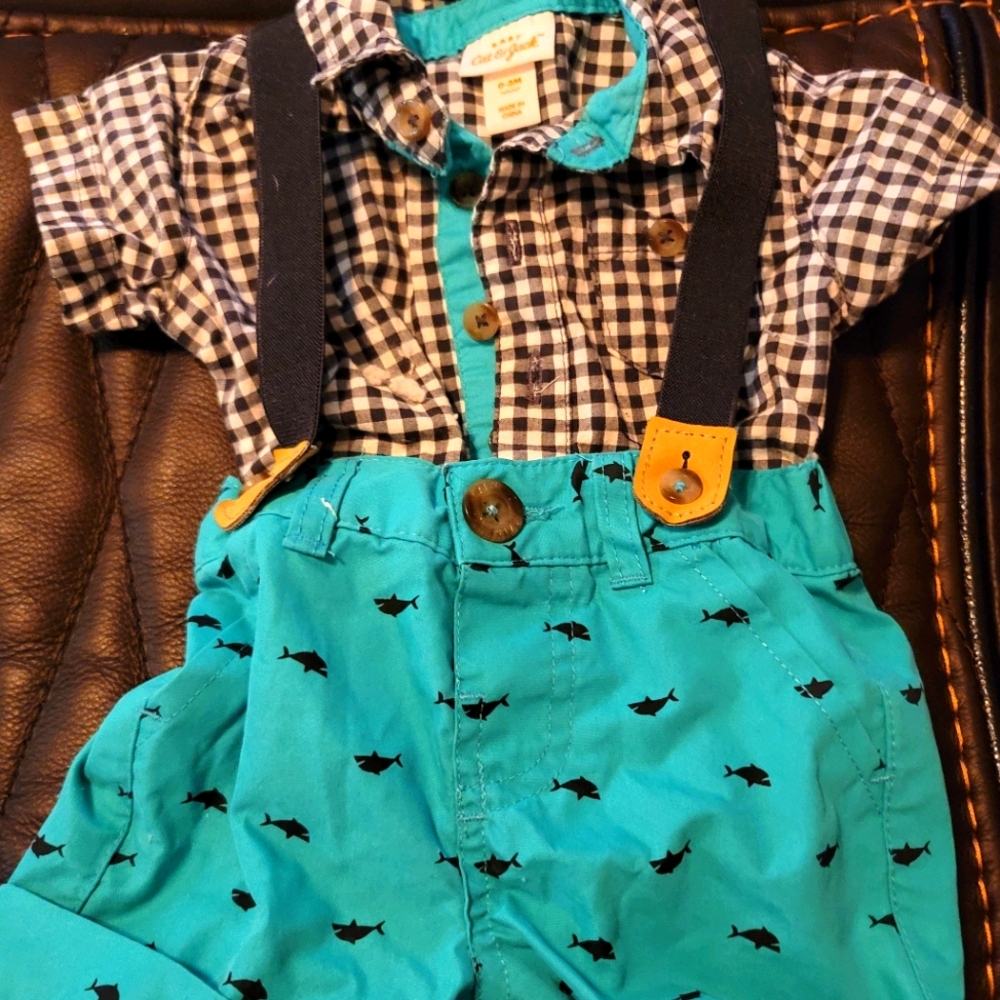 0 to 3 month Easter outfit